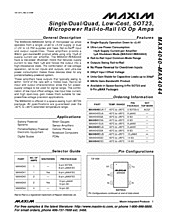 DataSheet MAX4043 pdf